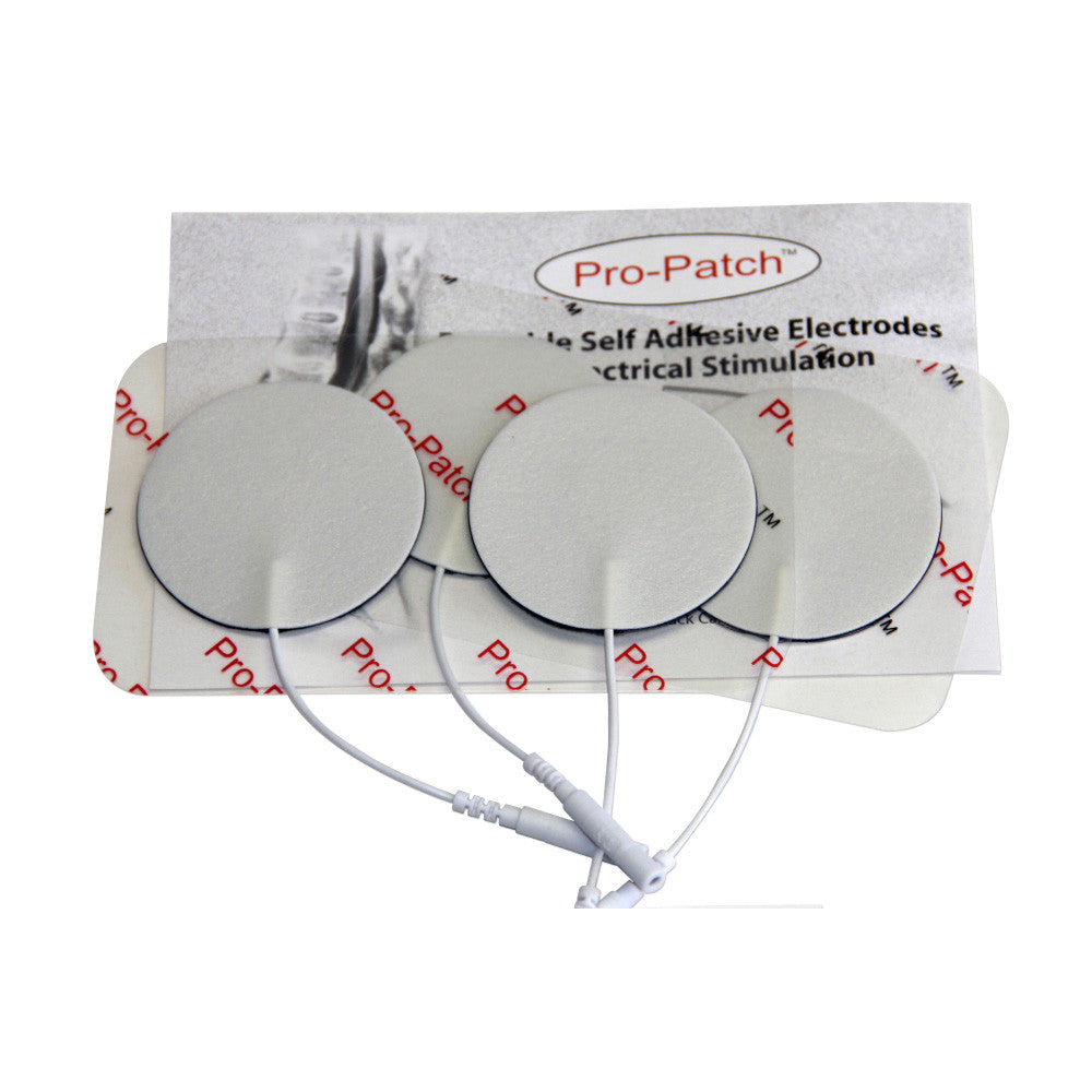 Round White Foam Electrodes - 2" by ProMed - ProM-025