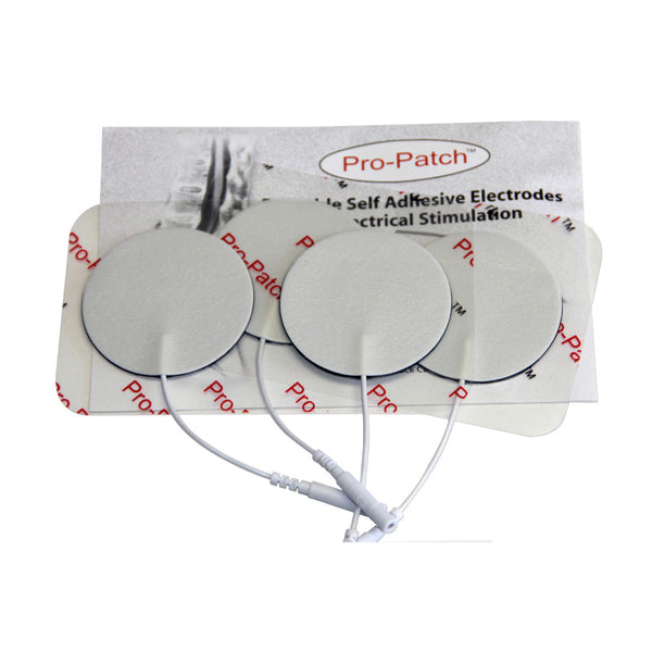 Round White Foam Electrodes - 2" by ProMed - ProM-025