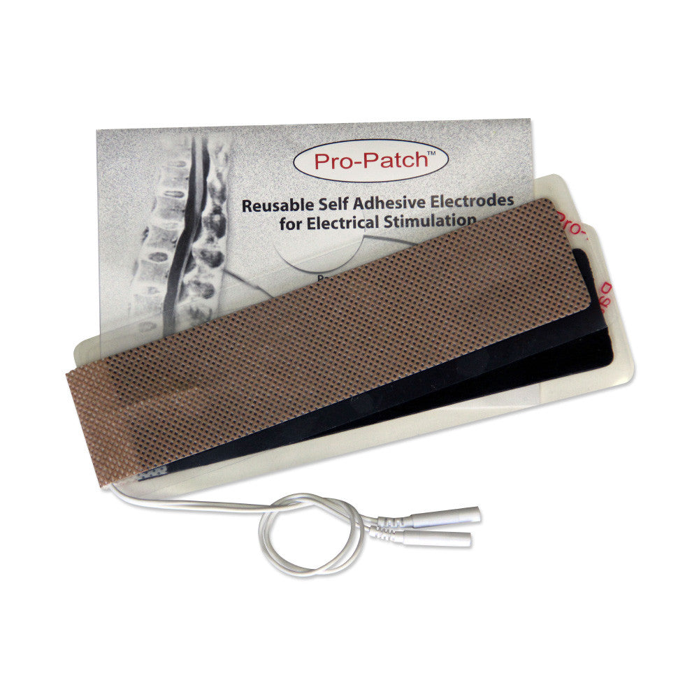 Long Tan cloth Backed Electrode - 1.5" x 13.5" by ProMed - ProM-037